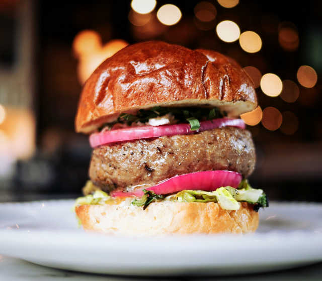 quarter pound house burger